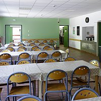 La salle  manger principale du Val de l\'Hort Anduze Cvennes