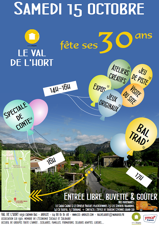 Affiche le Val de l'Hort fête ses 30 ans !!