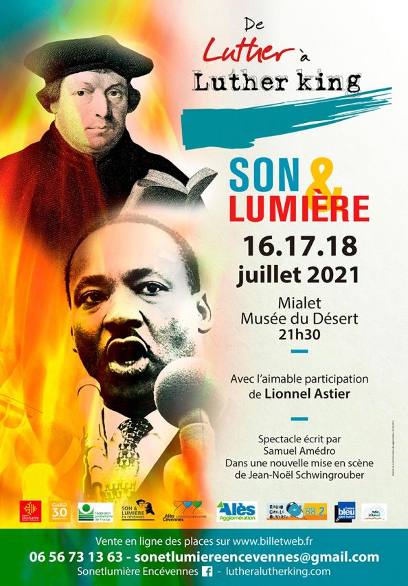 De Luther à Luther King - son et lumières 2021