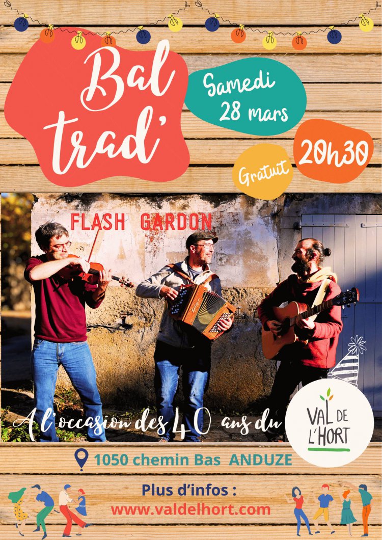 Samedi 28 mars : le Val de l'Hort f�te ses 40 ans !!