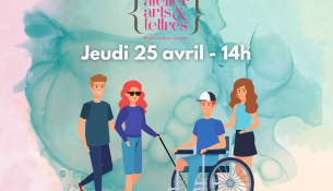 Jeudi 25 avril : atelier artistique dans le cadre des Journes Nationales Tourisme & Handicap