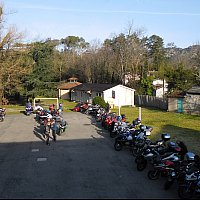 Accueil groupe de motard Anduze Val de l'Hort