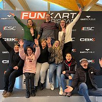 L\'quipe du Val de l\'Hort sur le podium du karting - week-end de fin d\'anne 2024