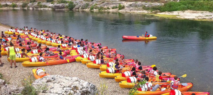 classe verte activit�s de pleine nature anduze
